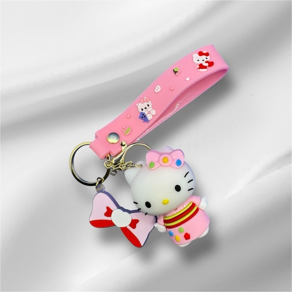 Kitty Keychain - Pink